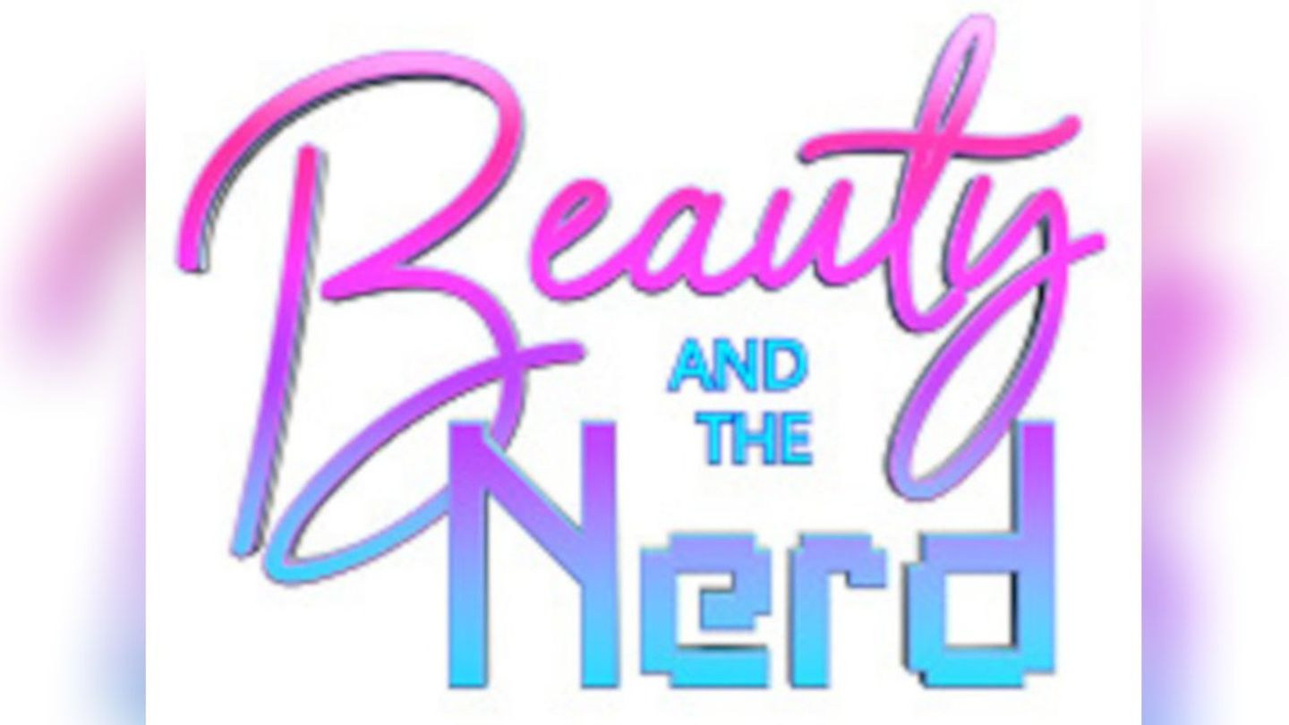 beauty and the nerd schriftzug 